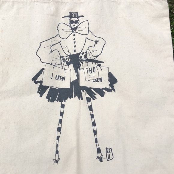 RARE NWOT J. Crew Reusable Bag - Picture 3 of 10